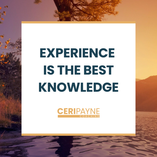 Experience is the Best Knowledge