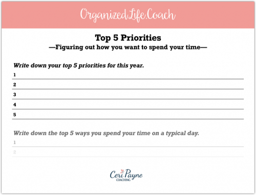 Snapshot of Part of the Free Priorities PDF
